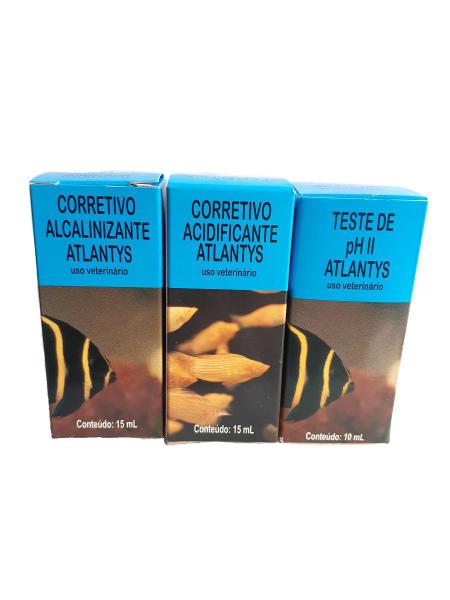 Imagem de  Atlantys Teste Ph, Alcalinizante E Acidificante Kit