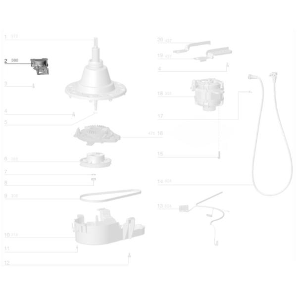 Atuador Acoplamento de Freio Compatível com Lavadora Electrolux LEC17 (127V) - Parceiro das Peças Imagem de Atuador Acoplamento de Freio Compatível com Lavadora Electrolux LEC17 (127V)