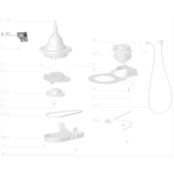 Atuador Acoplamento de Freio Compatível com Lavadora Electrolux LPR16 (220V) - Parceiro das Peças Imagem de Atuador Acoplamento de Freio Compatível com Lavadora Electrolux LPR16 (220V)