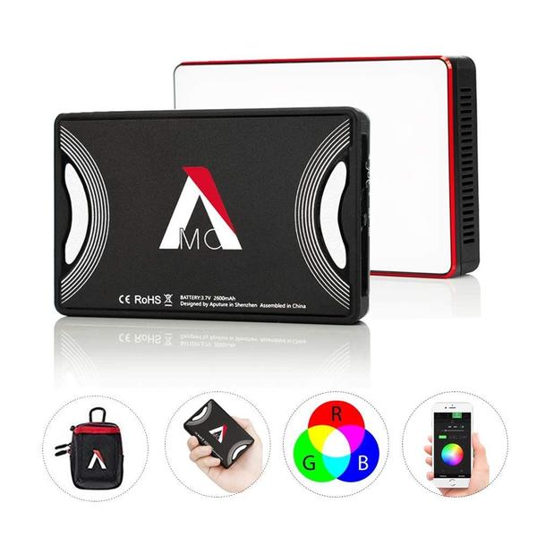Atualização da luz de vídeo Aputure AL-MC RGBWW Mini Amaran AL-M9 Imagem de Atualização da luz de vídeo Aputure AL-MC RGBWW Mini Amaran AL-M9