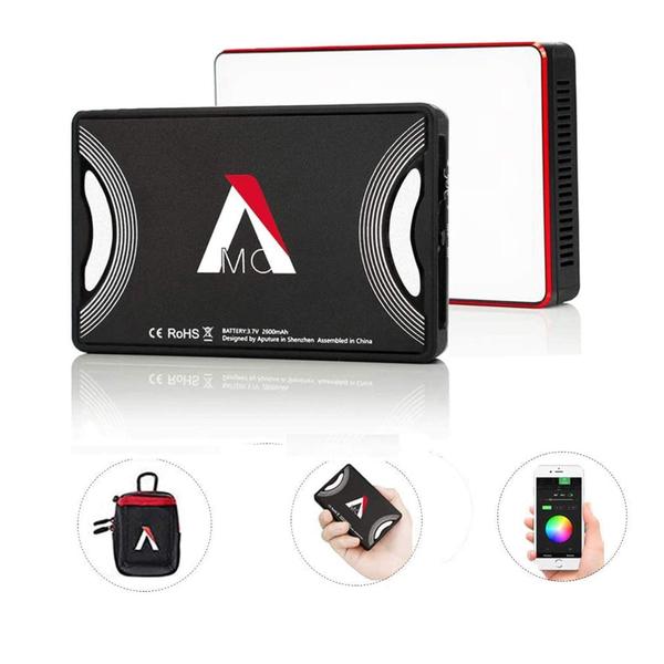 Atualização da luz de vídeo Aputure AL-MC RGBWW Mini Amaran AL-M9 Imagem de Atualização da luz de vídeo Aputure AL-MC RGBWW Mini Amaran AL-M9