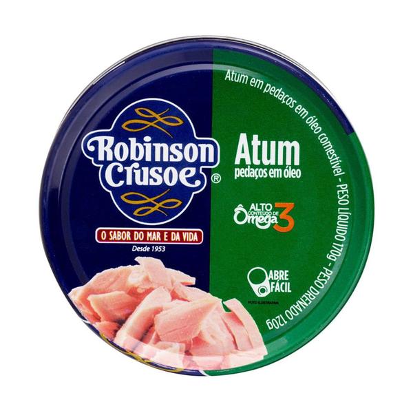 Imagem de Atum Pedaços em Óleo Robinson Crusoe 120g