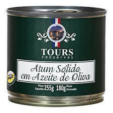 Imagem de Atum Sólido em Azeite de Oliva Tours 255g