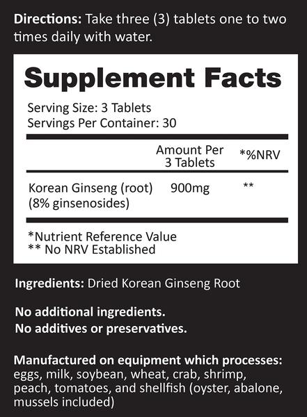 Auragin Authentic Korean Red Ginseng Made in Korea 6 Year Roots No Aditivos ou Outros Ingredientes 100% Panax Ginseng Vermelho em Cada Tablet Imagem de Auragin Authentic Korean Red Ginseng Made in Korea 6 Year Roots No Aditivos ou Outros Ingredientes 100% Panax Ginseng Vermelho em Cada Tablet