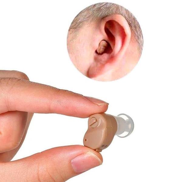 Imagem de Auscultadores Recarregáveis Mini Aparelho Auditivo Ouvidos