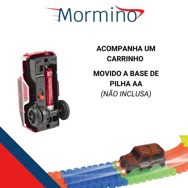 Imagem de Auto Pista Autorama Flash Cintilante Com 55 Peças e 1 carrinho