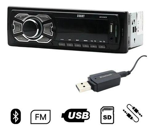 Imagem de Auto Radio Automotivo Bluetooth Mp3 Player Usb Som Carro