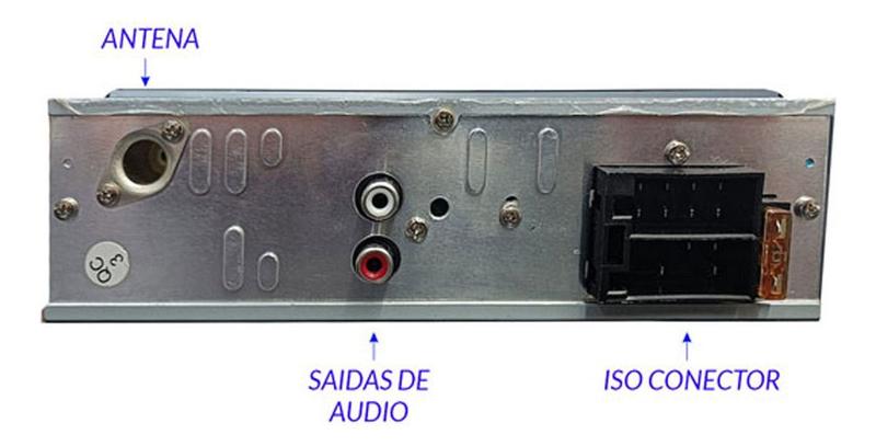 Imagem de Auto Radio Mp3 Player Fm Bluetooth Usb Sd Top Automotivo