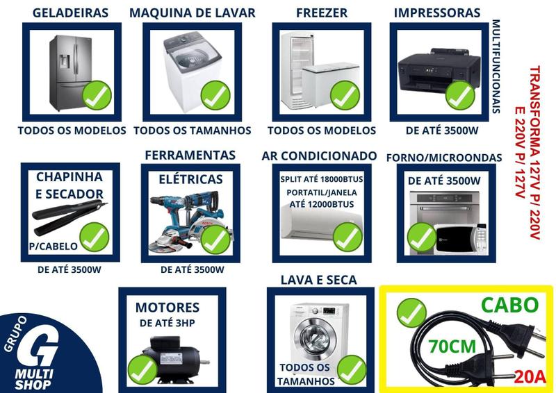 Imagem de Auto Transformador 110/220V 7000Va 3500 Watts Ar