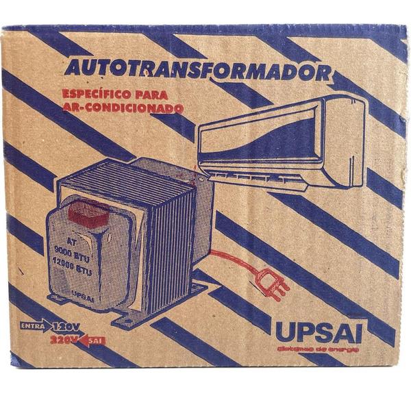 Imagem de Auto Transformador Upsai Entrada 110v e Saída 220v p/ Ar Condicionado 12.000 Btus Split Inverter 220v