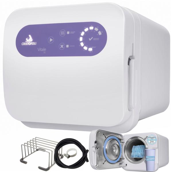Autoclave Cristofoli Vitale 05 Litros Inox Bivolt Autoclave Cristofoli Vitale 05 Litros Inox Bivolt
