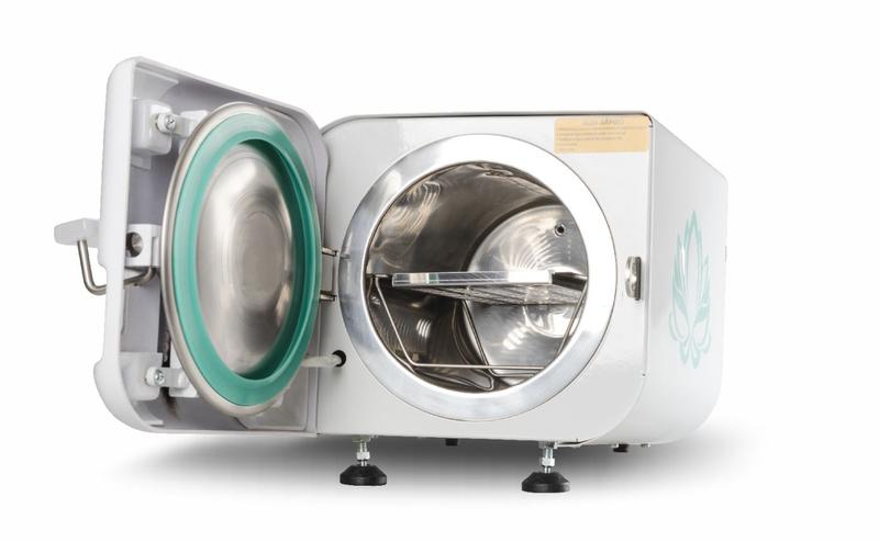 Imagem de Autoclave digital flor de lotus biotron 5l  com garantia e registro na anvisa