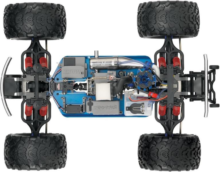 Imagem de Automodelo Combustão Traxxas 1/10 T-Maxx 3.3 RTR 4WD TSM TQI