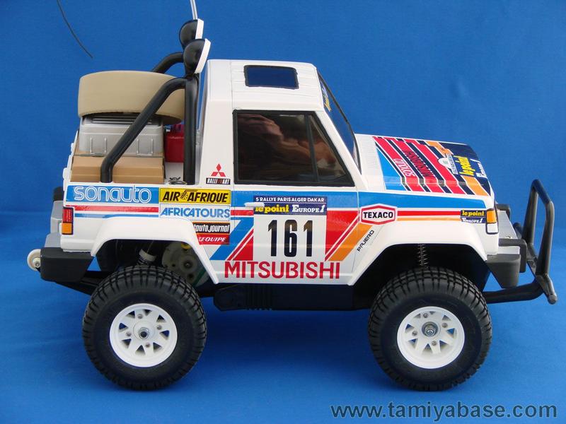 Imagem de Automodelo rc tamiya mitsubishi montero escala 1/10 off road