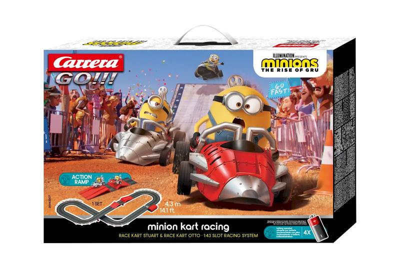 Imagem de Autorama Carrera Go - Minions A Origem de Gru - Pista 4,3 m - 1/43 - Carrera