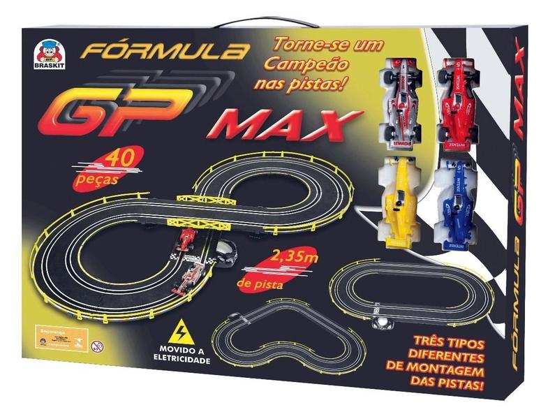 Imagem de Autorama Elétrico Pista Corrida Formula Gp Max - Braskit