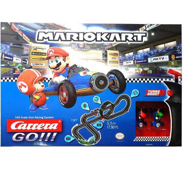 Imagem de Autorama - Pista Elétrica Carrera GO!!! Mario Kart Mach 8  5.3 METROS 1/43