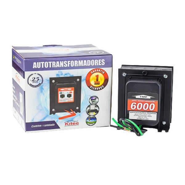 Imagem de Autotransformador 6000va 4600w Tripolar com Termistor Kitec