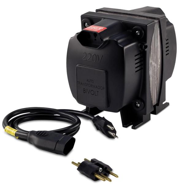 Imagem de Autotransformador Slim Premium 2000VA 10A Bivolt com Fusível Térmico Rearmável - Force Line