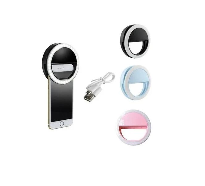 Imagem de Auxiliar Celular Selfie Ring Light Iluminador Led Anel