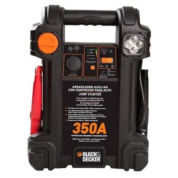 Imagem de Auxiliar de Partida e Compressor Integrado 12 Volts - JS350CC - BLACK DECKER