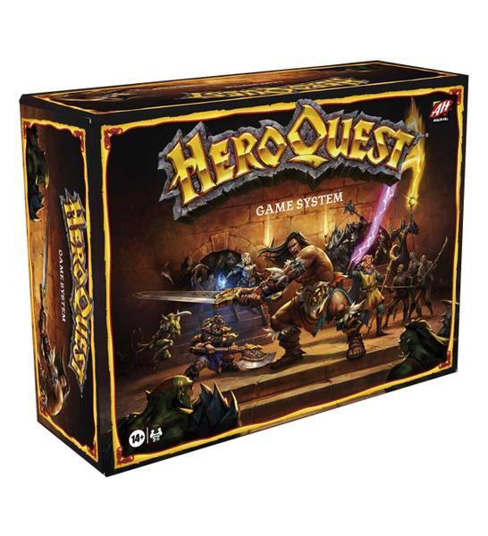 Imagem de Avalon Hill HeroQuest Game System Jogo de tabuleiro de mesa, Immersive Fantasy Dungeon Crawler Jogo de Aventura para maiores de 14 anos, 2-5 jogadores