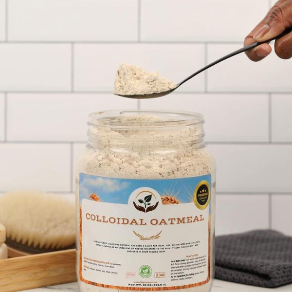 Imagem de Aveia coloidal Dirty Treasures Organic 1 kg (1000 mL)