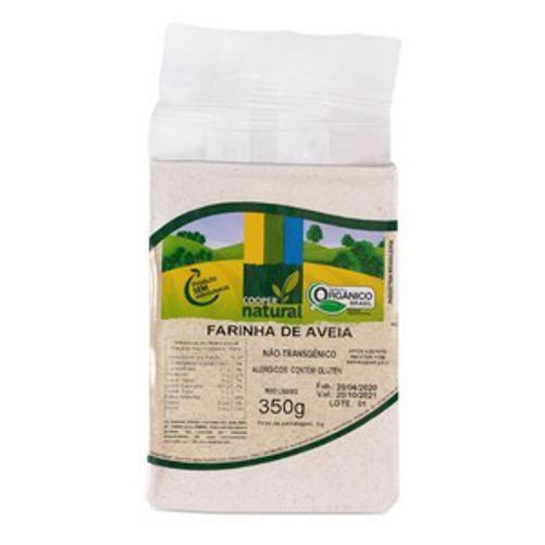 Aveia Em Flocos Finos Orgânico Coopernatural 350G Imagem de Aveia Em Flocos Finos Orgânico Coopernatural 350G