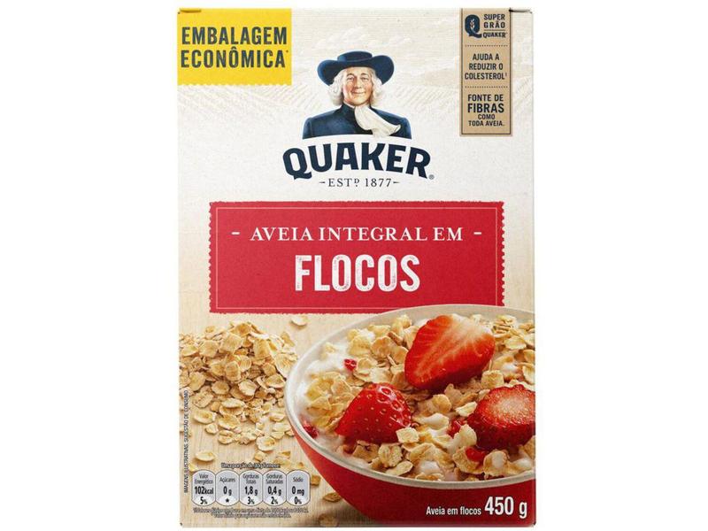 Imagem de Aveia Flocos Regulares Quaker 450g