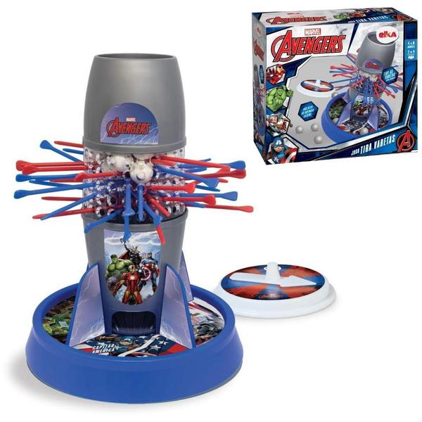 Imagem de Avengers Marvel Jogo Tira Varetas Brinquedo Infantil Elka