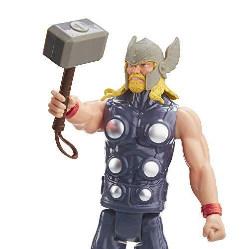 Imagem de Avengers Marvel Titan Hero Series Blast Gear Thor Action Figure, 12" Toy, Inspirado no Universo Marvel, para Crianças de 4 anos e up