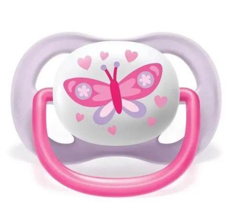 Imagem de Avent Chupeta Ultra Air 0-6M Borboleta Lilas