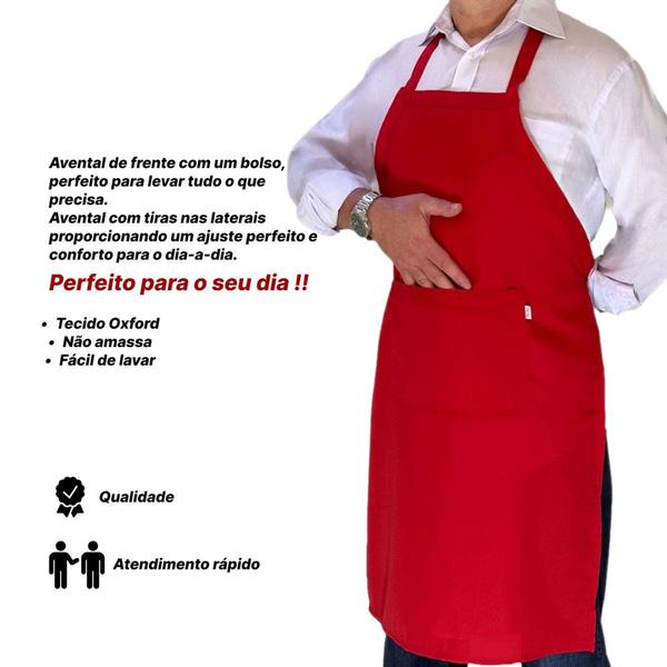 Imagem de Avental Churrasqueiro cozinha Restaurante pastelaria lanchonete