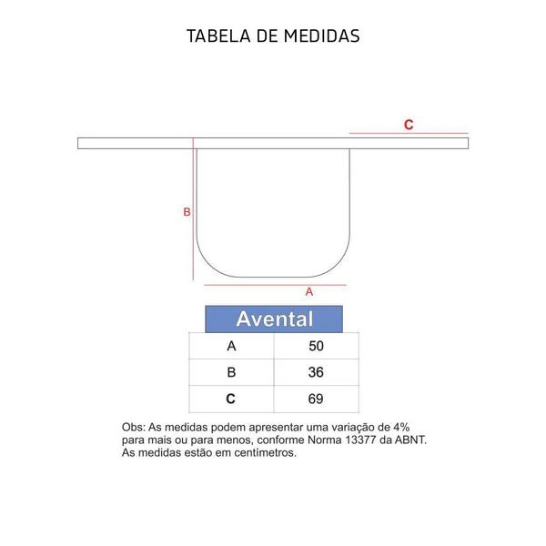 Imagem de Avental de Camareira - Avental Copeira - Avental Governanta