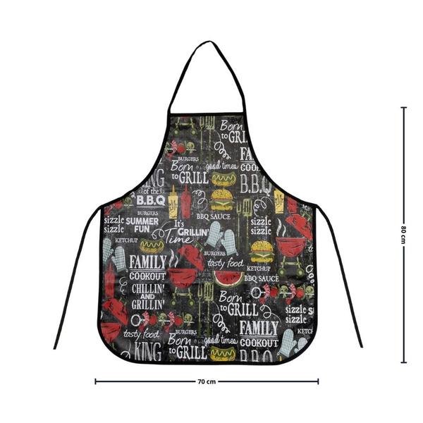 Avental De Cozinha Lavanderia Impermeável Plus Size Grande - BemPrat Imagem de Avental De Cozinha Lavanderia Impermeável Plus Size Grande