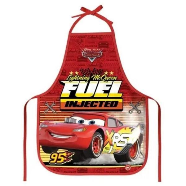 Imagem de Avental Infantil Escolar Modelos Variados Pvc 39x49cm Carros