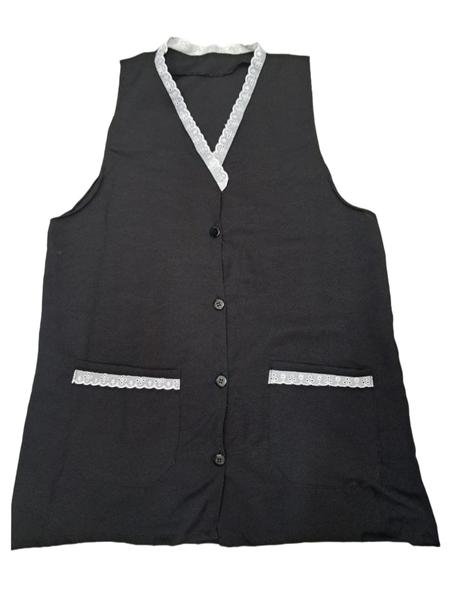 Avental Jaleco Professora (Plus Size) - Luu Atelie Imagem de Avental Jaleco Professora (Plus Size)