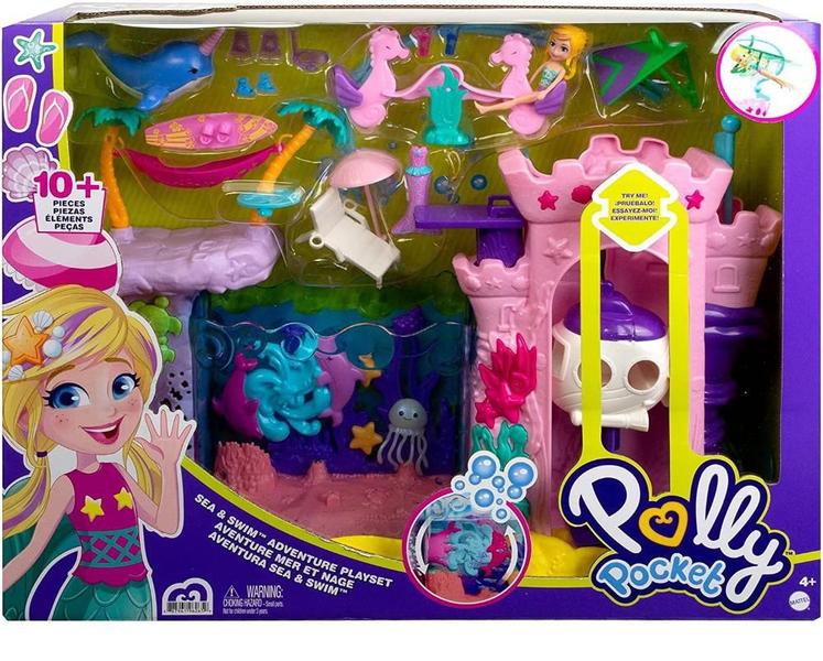 Imagem de Aventuras de Sereia Polly Pocket Mattel