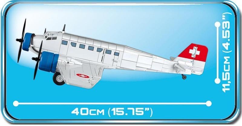 Imagem de Avião Alemão Junkers Ju52/3M Cobi Blocos De Montar 542 5711