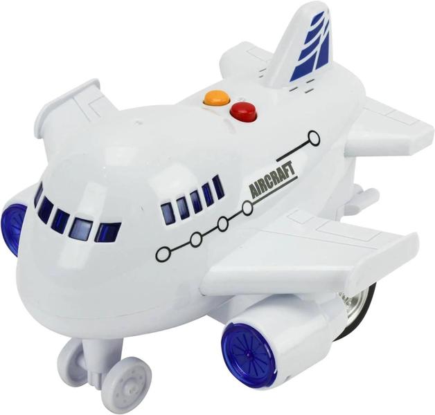 Imagem de Avião com Luz e Som Infantil - Bbr Toys