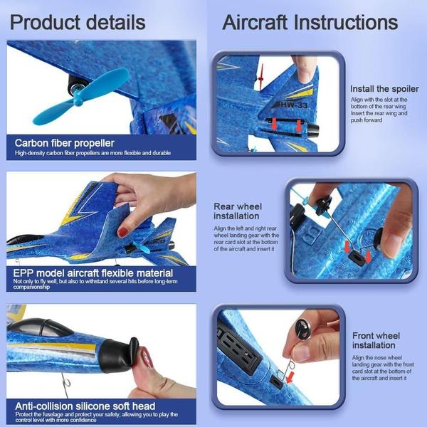 Imagem de Avião Controle Remoto, Su27, 2 Baterias Bico Emborrachado