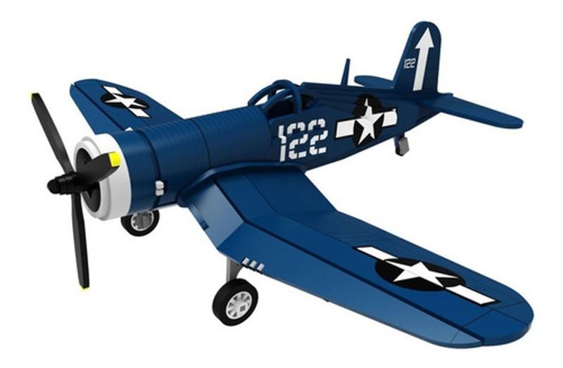 Imagem de Avião Corsário F4u. Quebra Cabeça 3d. Miniatura Em Mdf