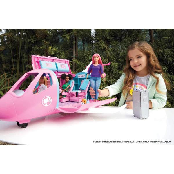 Aviao da Barbie com Boneca Barbie Piloto Mattel GJB33 Boneca Barbie Magazine Ofertasdojersu