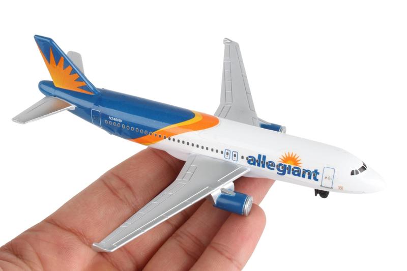 Imagem de Avião de brinquedo Daron Allegiant Air Die-Cast Metal Kids 3+