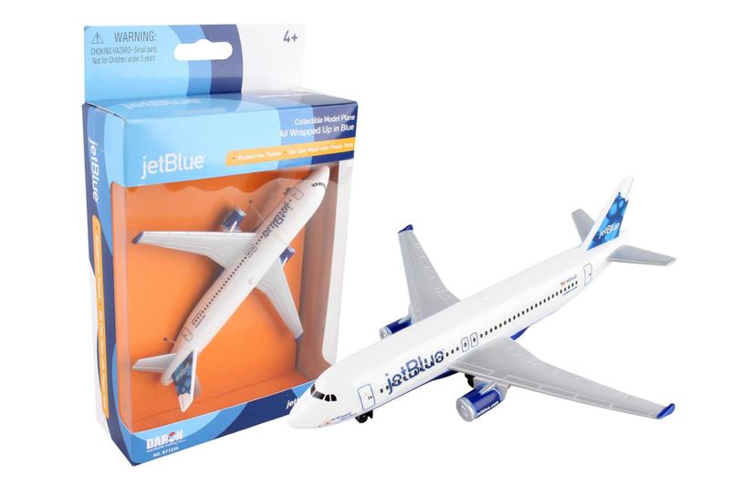 Imagem de Avião de brinquedo Daron JetBlue de metal fundido para crianças a partir de 3 anos