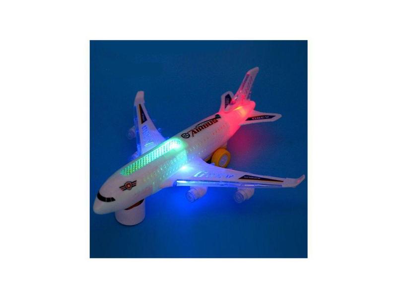 Imagem de Avião De Brinquedo Jumbo Som Luz E Movimento Envio Imediato - Good Mart