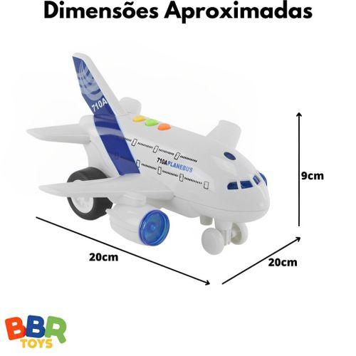 Imagem de Avião de Brinquedo Mega City Emite som e luzes e Com Rodas