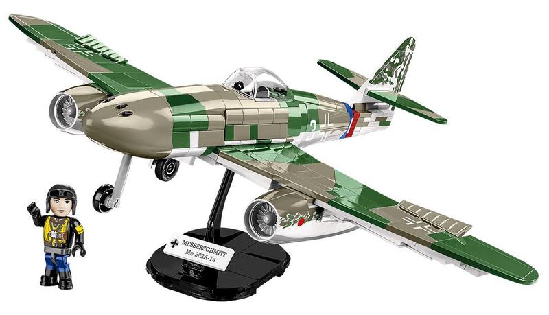 Avião de Caça Alemão Messerschmitt ME 262A-1A - Blocos de Montar 390 Peças - World War II - COBI Imagem de Avião de Caça Alemão Messerschmitt ME 262A-1A - Blocos de Montar 390 Peças - World War II - COBI