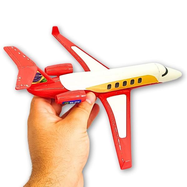 Avião Executivo Jatinho Brinquedo Realista Divertido Crianca - BSToys Imagem de Avião Executivo Jatinho Brinquedo Realista Divertido Crianca