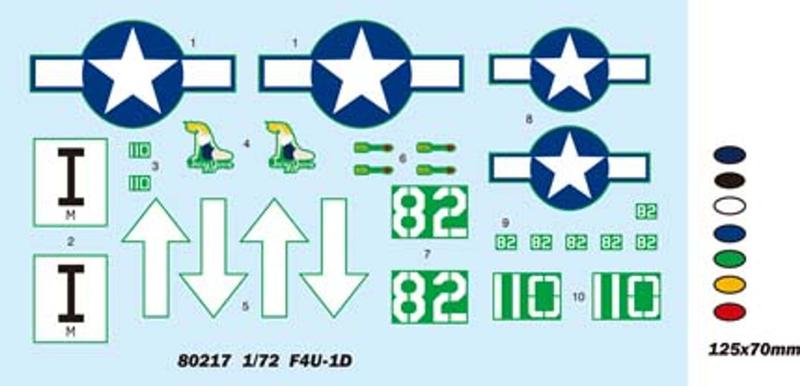 Imagem de Avião F-4u-1 Corsair 1/72 Hobby Boss 80217